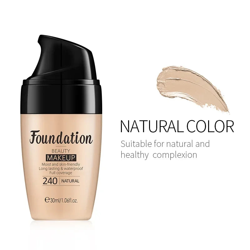 Base LAIKOU 30ml – Acabamento Profissional, Hidrata e Ilumina, Make de Longa Duração