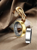 Smart Ring Fit, Anel Inteligente à Prova D’Água com Monitor Cardíaco e Oxigênio